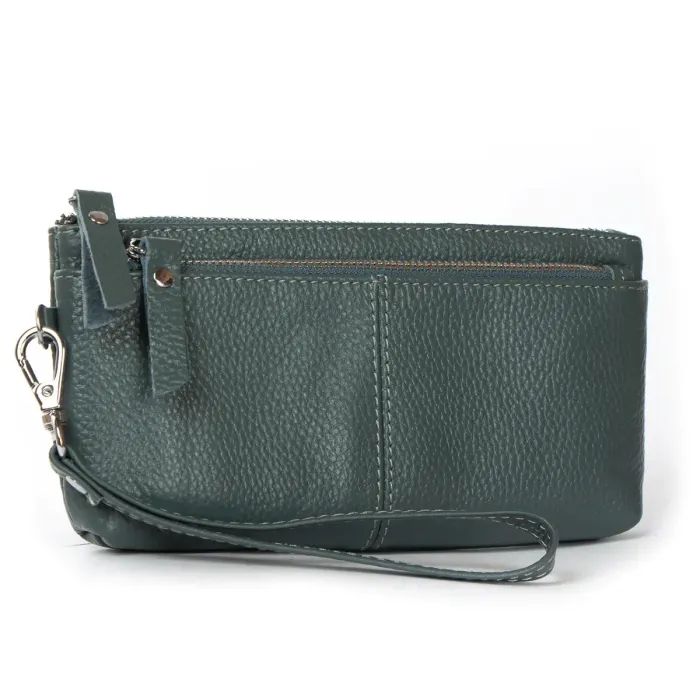 Косметичка шкіра A-00276 blue