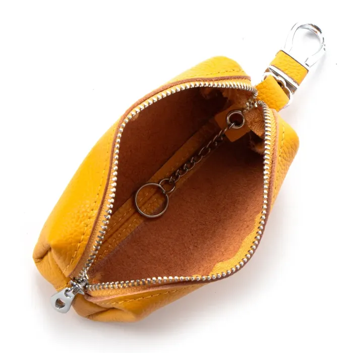 Ключниця шкіра A-0017 yellow