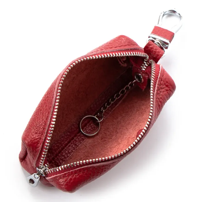 Ключниця шкіра A-0017 bordo