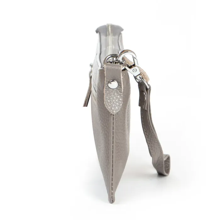 Сумка Жіноча Клатч шкіра ALEX RAI 8801-3 grey