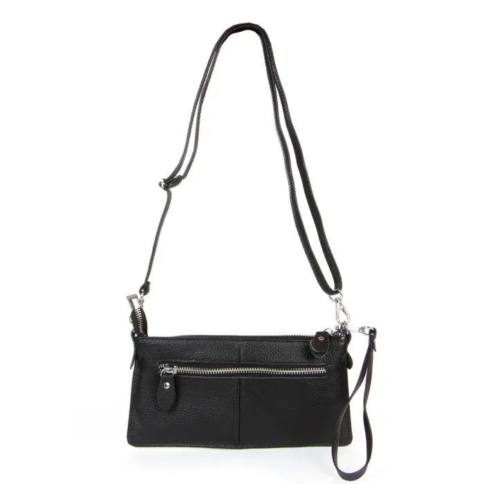 Сумка Клатч жіноча шкіра ALEX RAI 8801-3 black
