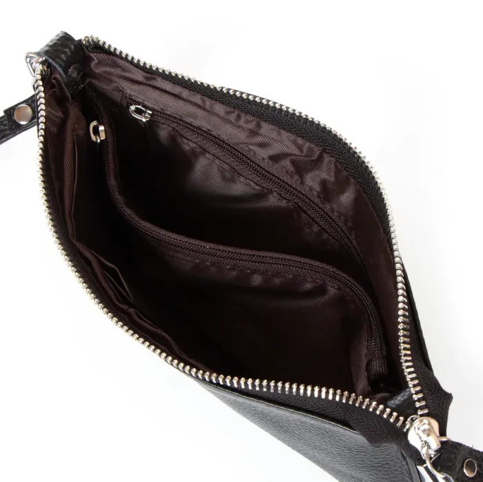 Сумка Клатч жіноча шкіра ALEX RAI 8801-3 black