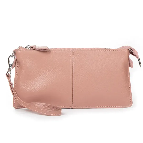 Сумка Клатч жіноча шкіра ALEX RAI 8801-3 pink