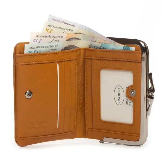 Гаманець Classic Жіноча шкіра DR. BOND WN-23-14 yellow