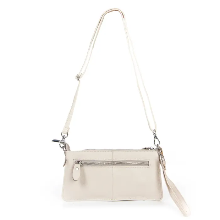 Сумка Женская Клатч кожа ALEX RAI 8801-3 white