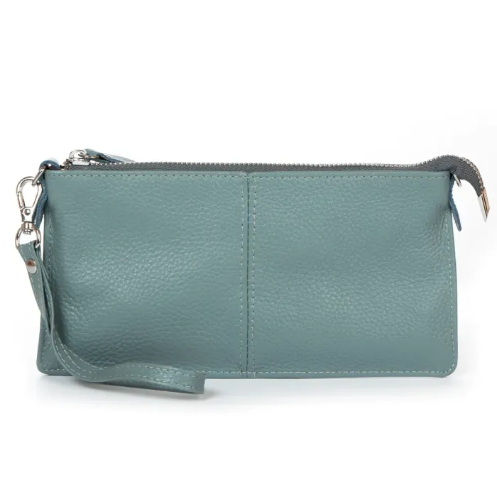 Сумка Клатч жіноча шкіра ALEX RAI 8801-3 blue