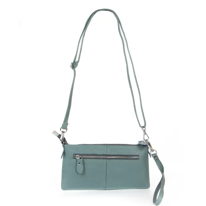 Сумка Клатч жіноча шкіра ALEX RAI 8801-3 blue