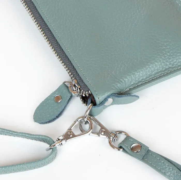 Сумка Клатч жіноча шкіра ALEX RAI 8801-3 blue