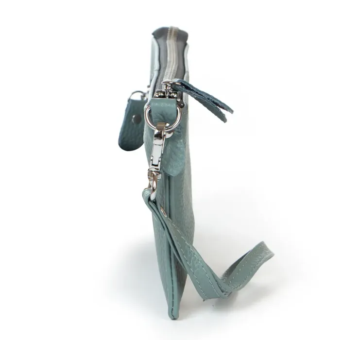 Сумка Клатч жіноча шкіра ALEX RAI 8801-3 blue