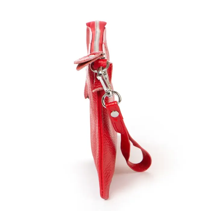 Сумка Клатч жіноча шкіра ALEX RAI 8801-2 red