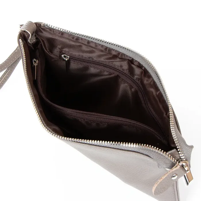 Сумка Женская Клатч кожа ALEX RAI 8801-2 grey