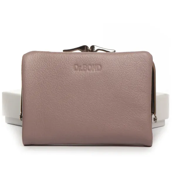 Кошелек Classic Женский кожа DR. BOND WN-23-14 pink-purple
