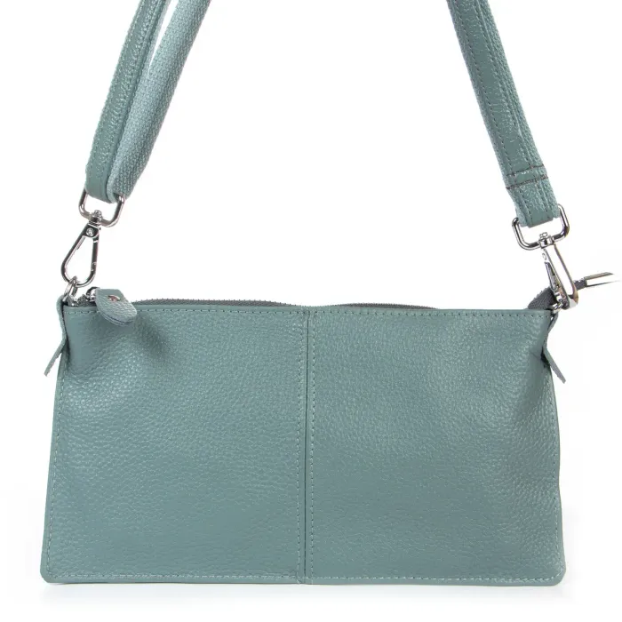 Сумка Клатч жіноча шкіра ALEX RAI 8801-2 blue