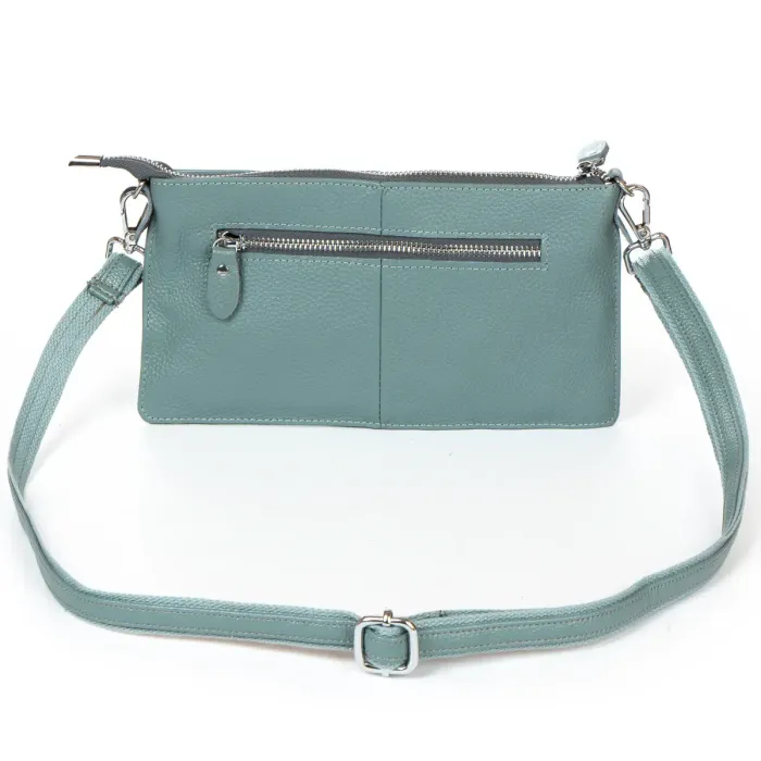 Сумка Клатч жіноча шкіра ALEX RAI 8801-2 blue