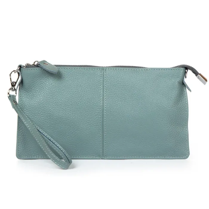 Сумка Клатч жіноча шкіра ALEX RAI 8801-2 blue