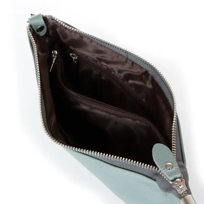 Сумка Клатч жіноча шкіра ALEX RAI 8801-2 blue