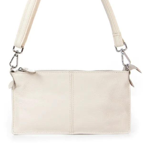 Сумка Клатч жіноча шкіра ALEX RAI 8801-2 white