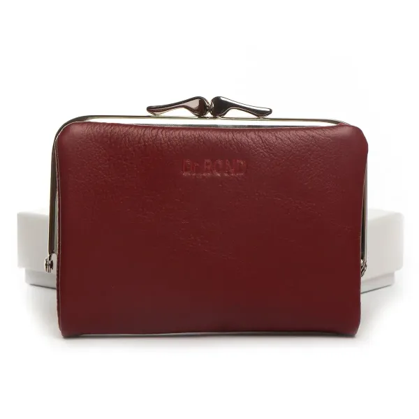 Кошелек Classic Женский кожа DR. BOND WN-23-14 wine-red