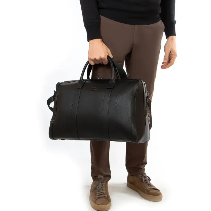 Сумка Чоловіча Шкіра дорожня BRETTON 5588-1 black