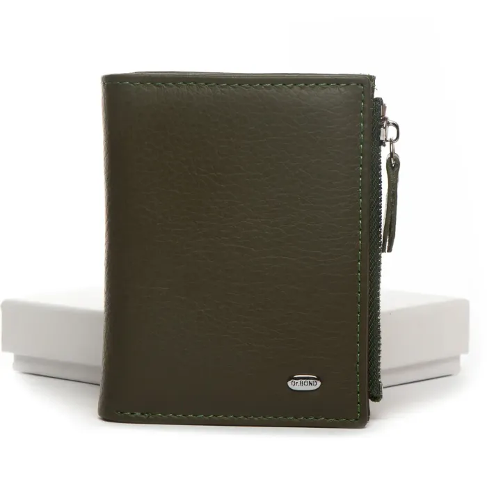 Гаманець Classic Жіноча шкіра DR. BOND WN-23-10 green