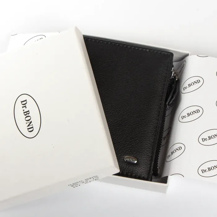Гаманець Classic Жіноча шкіра DR. BOND WN-23-10 black