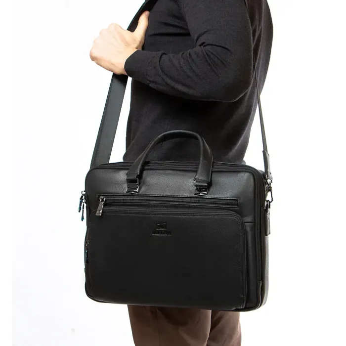 Сумка Чоловіча шкіра Портфель BRETTON 3492-1 black