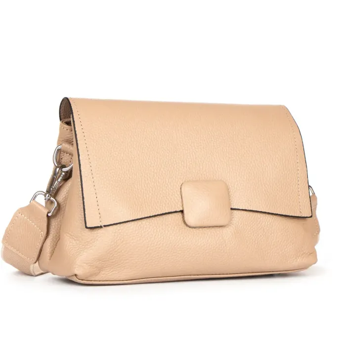 Сумка Класична шкіра ALEX RAI 99115 camel