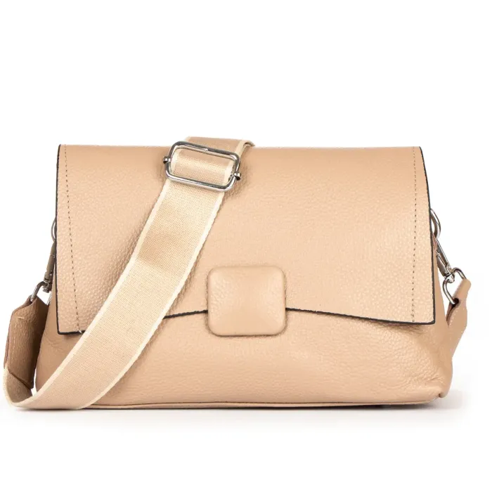 Сумка Класична шкіра ALEX RAI 99115 camel