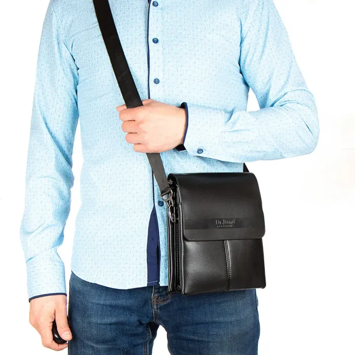 Сумка Мужская Планшет иск-кожа DR. BOND 523-2 black