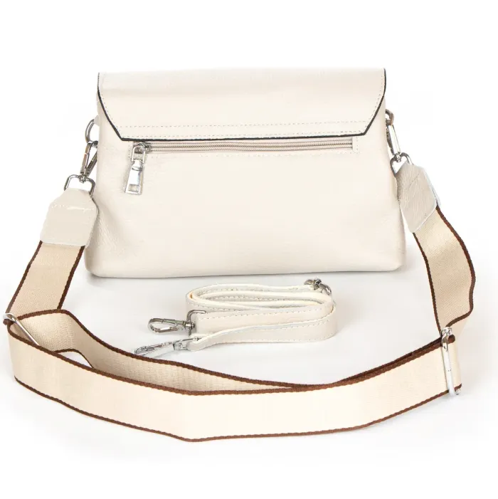 Сумка Класична шкіра ALEX RAI 99115 L-grey