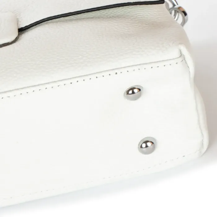 Сумка Жіноча Класична шкіра ALEX RAI 99115 white