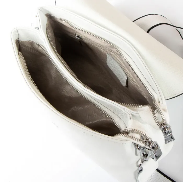 Сумка Жіноча Класична шкіра ALEX RAI 99115 white