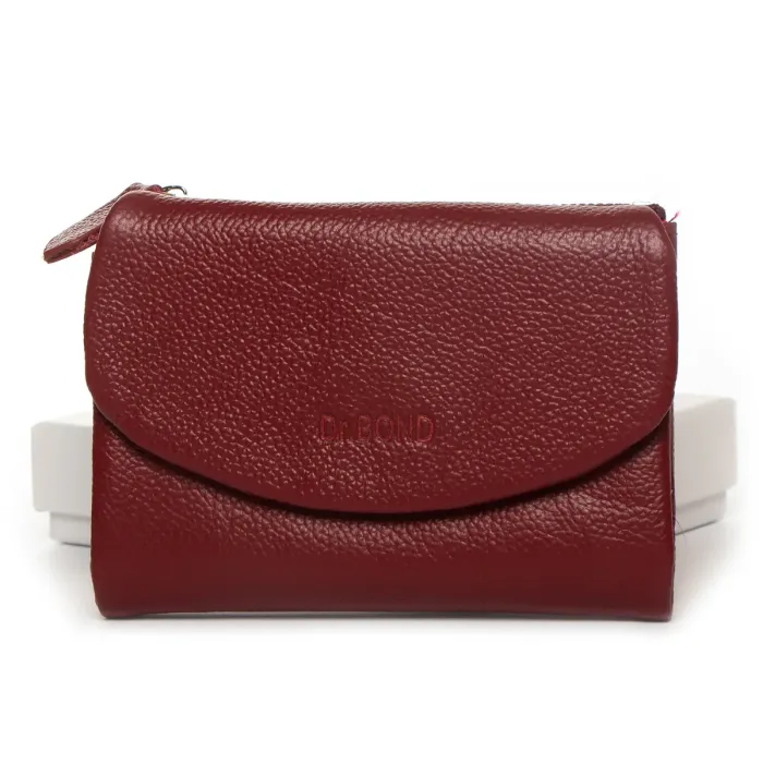 Гаманець Classic Жіноча шкіра DR. BOND WN-23-9 wine-red