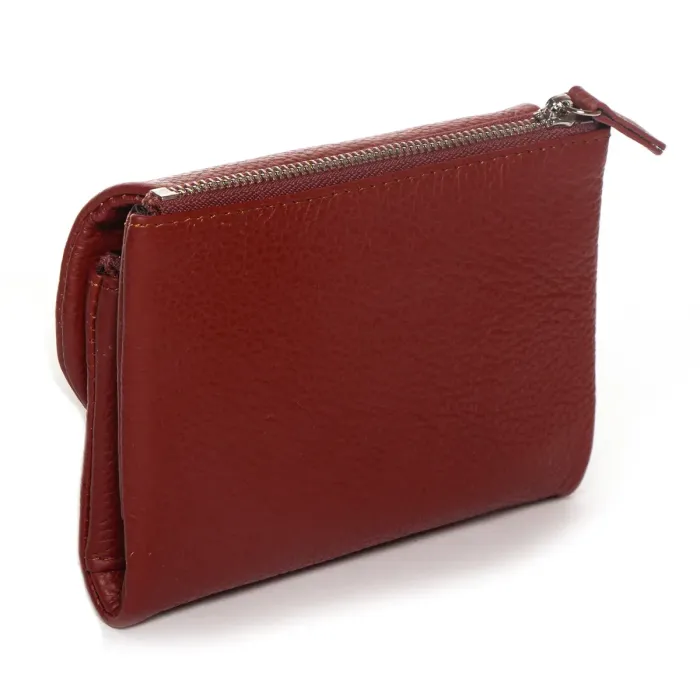 Гаманець Classic Жіноча шкіра DR. BOND WN-23-9 wine-red