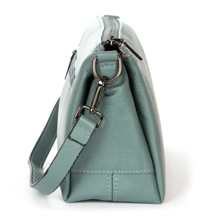 Сумка жіноча Класична шкіра ALEX RAI 99105-1 L-green