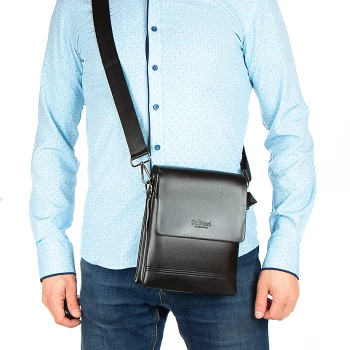 Сумка Мужская Планшет иск-кожа DR. BOND 522-2 black