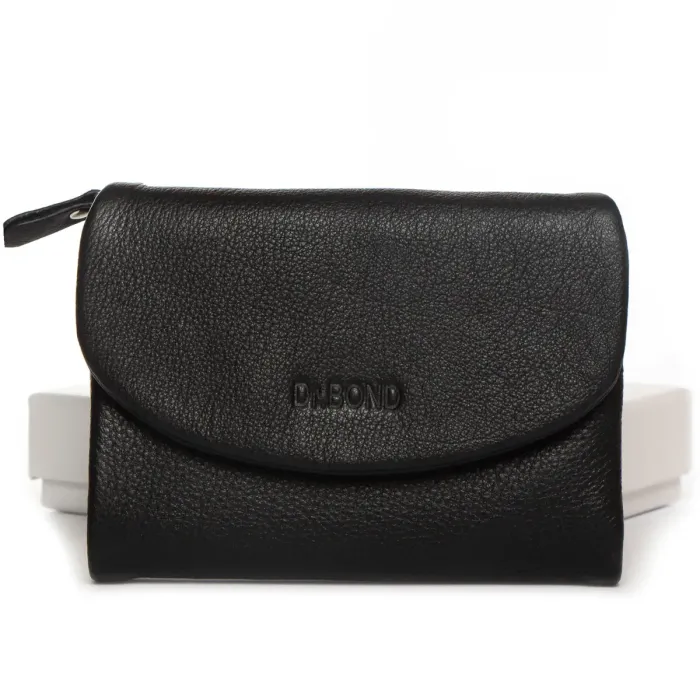 Гаманець Classic Жіноча шкіра DR. BOND WN-23-9 black
