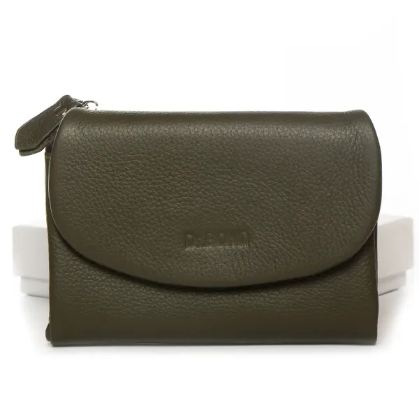 Кошелек Classic Женский кожа DR. BOND WN-23-9 green
