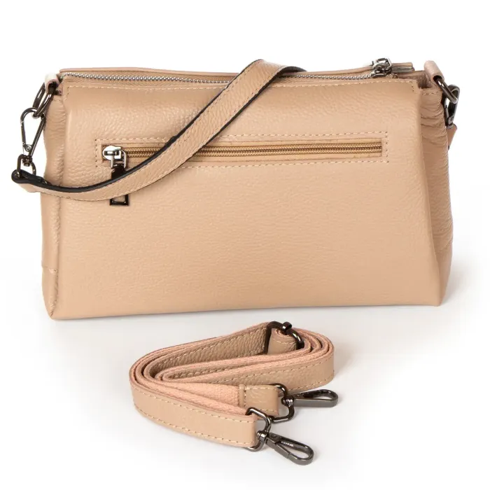 Сумка Класична шкіра ALEX RAI 99105-1 camel