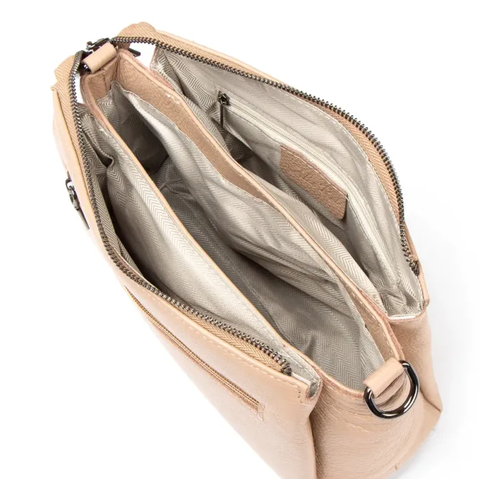 Сумка Класична шкіра ALEX RAI 99105-1 camel