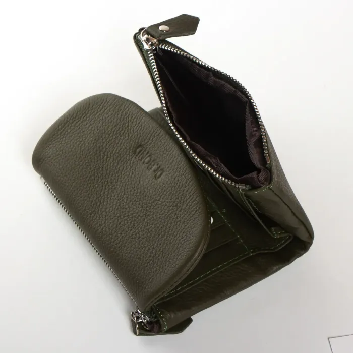 Гаманець Classic Жіноча шкіра DR. BOND WN-23-9 green