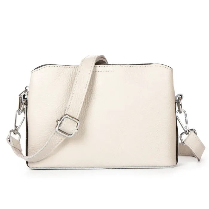 Сумка Класична шкіра ALEX RAI 99113 L-grey