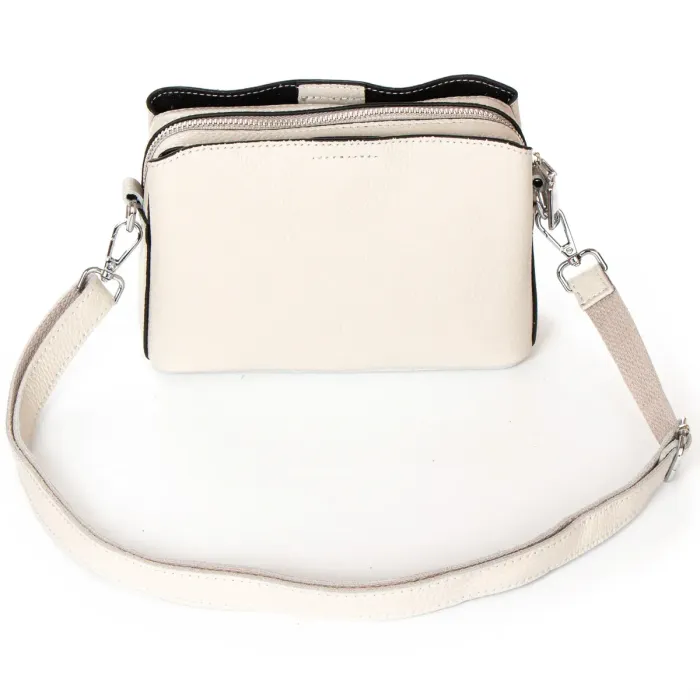 Сумка Класична шкіра ALEX RAI 99113 L-grey