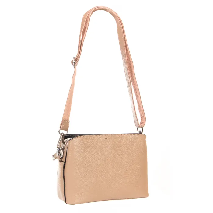 Сумка Класична шкіра ALEX RAI 99113 camel