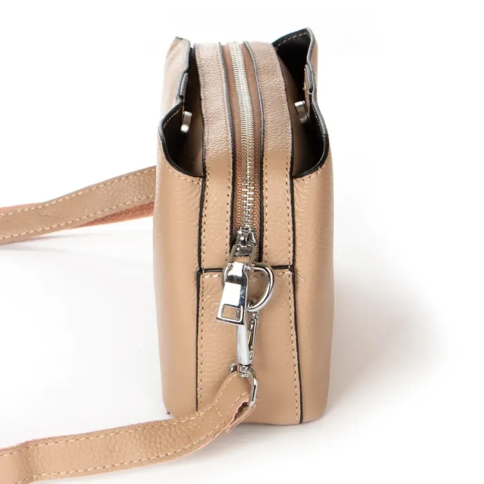 Сумка Класична шкіра ALEX RAI 99113 camel