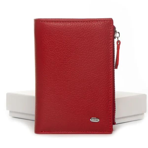 Кошелек Classic Женский кожа DR. BOND WN-23-8 red
