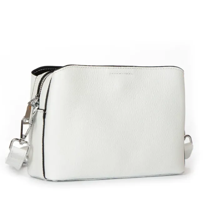 Сумка Класична шкіра ALEX RAI 99113 white
