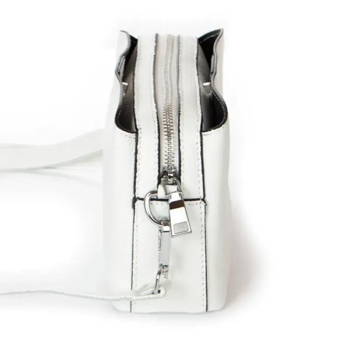 Сумка Класична шкіра ALEX RAI 99113 white