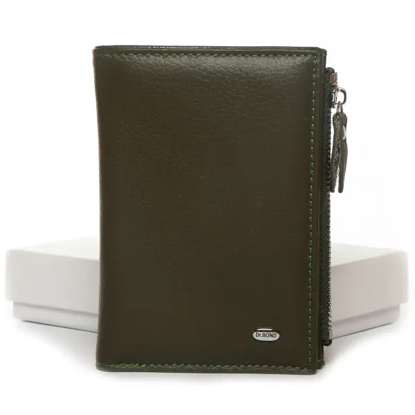 Гаманець Classic Жіноча шкіра DR. BOND WN-23-8 green