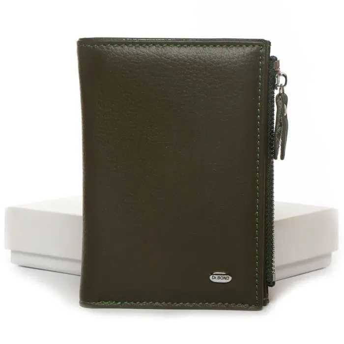 Гаманець Classic Жіноча шкіра DR. BOND WN-23-8 green